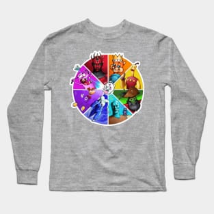 Color Wheel Long Sleeve T-Shirt